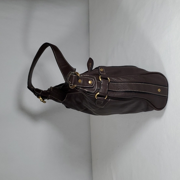Leather Shoulder bag brown - Picture 3 of 8